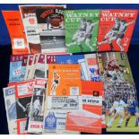 Football programmes, selection of approx. 70 programmes, 1960's onwards inc. WBA v Tottenham 61/2