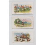Trade Cards, CWS, British Sport series, 3 cards, no. 39 Red Deer Hunting (gd), no. 48 Knur and Spell