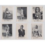 Trade Cards, Somportex, Film Scene Series James Bond 007 (set, 60 cards) (mixed condition, fair to