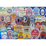 Beer labels, a mixed selection of 31 labels (29 pre-contents, 2 contents) including Hepworth,