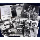 Photographs, a collection of approx. 70 b/w photo's, various sizes, reprinted from originals showing