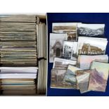 Postcards, a mixed selection of UK topographical cards, mainly 1950/60's, RP's and coloured, inc.