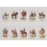 Cigarette cards, Wills (United Services), Drum Horses (set, 32 cards) (mostly gd/vg)