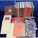 Cartophilic Literature & reference books, a collection of 20+ books and booklets inc. 'Prologue to