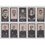 Cigarette cards, Smith's, Footballers, (Titled), (set, 150 cards), mixed backs, dark & light blue (