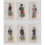 Cigarette cards, Wills, Soldiers & Sailors (grey back) 6 cards, Austria Officer of Artillery