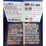 Stamps, France, collection in 2 stockbooks, 1 containing used stamps 1870s to 1970s, the other