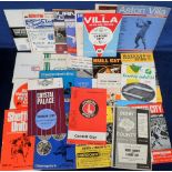 Football programmes, Cardiff City away collection, 1966/7 to 1969/70, 88 away match programmes,