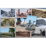 Postcards, Middle East, a collection of approx. 130 cards, RP's and printed, inc. Jerusalem, Port