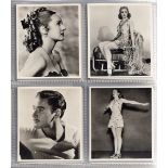 Cigarette cards, Ardath, 9 sets, Photocards, Series, 'F' (Films, Sports), 'H' (Films, Sports), '