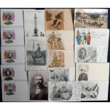 Postcards, Military, a mixed selection of approx. 25 Boer War related cards inc. Leaders & Queen