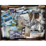 Postcards and Photographs, a large quantity of postcards of various ages, early 1900s onwards,