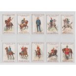 Cigarette cards, Military, Faulkner's Our Colonial Troops (Grenadier Cigarettes) (34 cards) & (Union