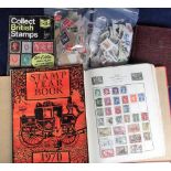 Stamps, worldwide stamp collection contained in Liberty stamp album, together with a small stockbook