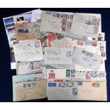 Postal History / Stamps, a collection of approx. 40 postal covers mostly from the 1930s, various