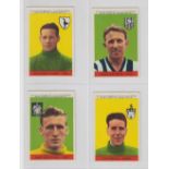 Trade cards, A&BC Gum, Footballers (Planet, 1-46) (Blue Print) (set, 46 cards) (vg/ex)