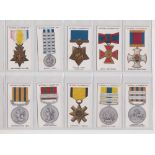 Cigarette cards, Mitchell's, Medals (set, 25 cards) (gd/vg)
