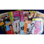 Music Ephemera, mixed collection of items inc. programmes, newspapers, magazines inc. Hit Parade,