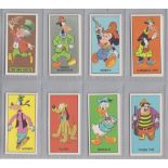 Trade cards, Barratt's, Walt Disney Characters, 2nd Series, (set, 50 cards) (vg)