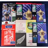 Rugby Union Programmes, Australia related selection of 6 programmes inc. test match v New Zealand at