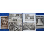 Postcards, Croydon, 6 RP's relating to Gillett and Johnston Bell Founders inc. one showing factory