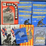 Speedway programmes, a selection of approx. 25 items, 1946 to 1952 inc. England v Australia 5 Aug