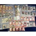 Cigarette cards, BAT, Chinese issues, approx. 380 different cards plus 45+ duplicates, many