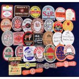 Beer labels, a further selection of 28 labels and 4 stoppers, mainly pre-contents including James
