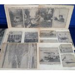Ephemera, Aviation, 4 scrap books containing a fine collection of original Newspaper cuttings all