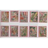 Cigarette cards, China, Foh Chong, Chinese Series, 'M' size (set, 10 cards) (vg)