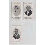 Cigarette cards, Taddy, County Cricketers, Northamptonshire, 3 cards, Mr. R.W.R. Hawtin, Mr. W.H.