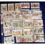Trade cards, Liebig, 8 Dutch Language sets, Scenes of Africa S845, Samson & Delilah (Opera) S858,