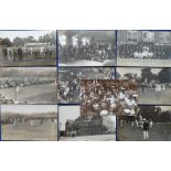 Postcards, Military, a collection of 10 RP's showing Thornton Heath War Hospital Ingram Rd &