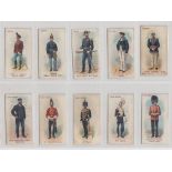 Cigarette cards, Wills, Soldiers & Sailors (blue back) (17/50) (fair/gd)