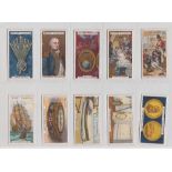 Cigarette Cards, Wills, two sets, Nelson series (set, 50 cards), Recruiting Posters (set, 12