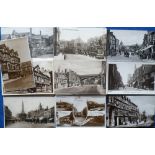 Postcards, Shropshire & Herefordshire, a collection of 60+ cards, RP's and printed, inc. High St
