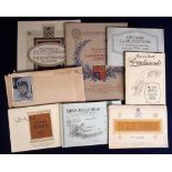 Cigarette cards, a collection of 5 sets all in special albums, Ogden's, Football Club Captains,