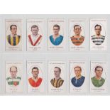 Cigarette cards, Smith's, Football Club Records (1917) (set, 50 cards) (vg)