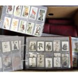 Cigarette & Trade Cards, a large collection of cards in albums and sleeves, from many different