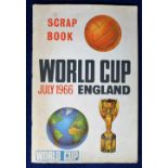 Football memorabilia, World Cup 1966, official scrap book very well presented and containing match