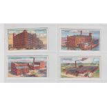 Cigarette cards, CWS, Co-Operative Buildings & Works, 4 type cards, Paint Works, Weaving Shed, Tea