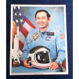 Collectables Signed Photograph. Space Exploration, a signed 10 x 8" colour NASA promotional photo of