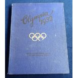 Collectables 1932 Olympics. Reemtsma Cigarettes 1932 Olympics album complete with all cards, bound