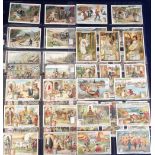 Trade Cards, Liebig, 8 Dutch language sets, The Country of Annam and Its Inhabitants S904, In Persia