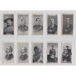Cigarette cards, Wills, Transvaal Series (White border), 88 cards, with duplication (fair/gd)