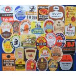 Beer labels, a small collection of 30 UK beer labels, mainly pre-contents, including Fussell's, Beau