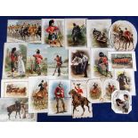 Ephemera, Greetings Cards. 20 Harry Payne illustrated cards inc. Military, Naval, Hunting, country