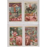 Trade cards, Liebig, 5 scarce Dutch language sets, The Book S562, Monuments in Ancient Rome S564,