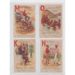 Trade cards, South Africa, Chudleigh Bros, Boer War Puzzles Cards, circa 1901, 13 different cards (