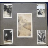 Photographs, album containing 150+ snap-shot photos covering the period 1915 to 1927, inc. Roedean